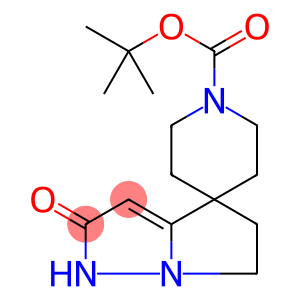 tert-Butyl 2'-oxo-1',2',5',6'-tetrahydrospiro[piperidine-4,4'-pyrrolo[1,2-b]pyrazole]-1-carboxylate