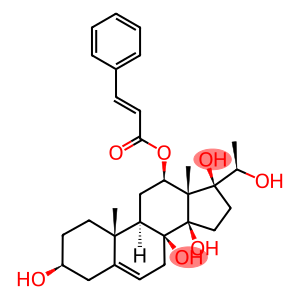 Pregn-5-ene-3,8,12,14,17,20-hexol, 12-[(2E)-3-phenyl-2-propenoate], (3β,12β,14β,17α,20S)-