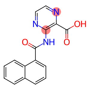 2-Pyrazinecarboxylic acid, 3-[(1-naphthalenylcarbonyl)amino]-