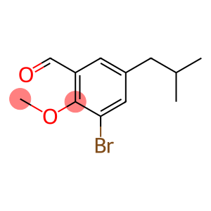 3-Bromo-5-isobutyl-2-methoxybenzaldehyde