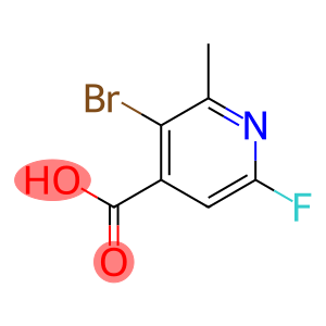 3-Bromo-6-fluoro-2-methylisonicotinic acid