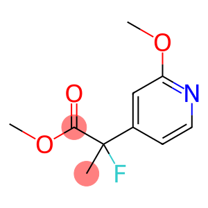 methyl 2-fluoro-2-(2-methoxy-4-pyridyl)propanoate