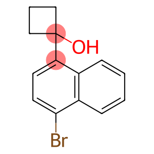 1-(4-bromonaphthalen-1-yl)cyclobutanol