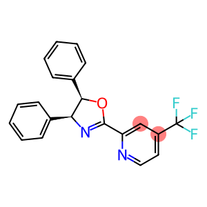 (4S,5R)-4,5-二苯基-2-(4-(三氟甲基)吡啶-2-基)-4,5-二氢噁唑