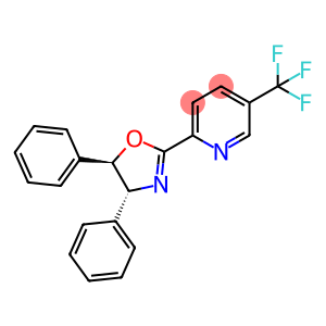 (4R,5R)-4,5-二苯基-2-(5-(三氟甲基)吡啶-2-基)-4,5-二氢恶唑