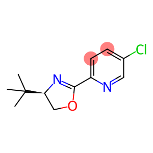 Pyridine, 5-chloro-2-[(4R)-4-(1,1-dimethylethyl)-4,5-dihydro-2-oxazolyl]-