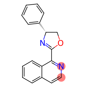 Isoquinoline, 1-[(4R)-4,5-dihydro-4-phenyl-2-oxazolyl]-