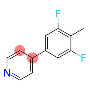 Pyridine, 4-(3,5-difluoro-4-methylphenyl)-