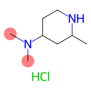 4-Piperidinamine, N,N,2-trimethyl-, hydrochloride (1:2)