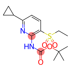 tert-butyl N-(6-cyclopropyl-3-ethylsulfonyl-2-pyridyl)carbamate