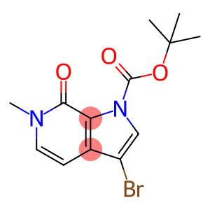 1,1-Dimethylethyl 3-bromo-6,7-dihydro-6-methyl-7-oxo-1H-pyrrolo[2,3-c]pyridine-1-carboxylate