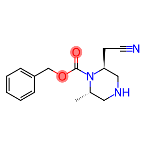 (2S,6S)-2-(氰基甲基)-6-甲基哌嗪-1-羧酸苄酯