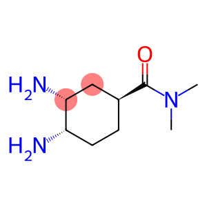 Cyclohexanecarboxamide, 3,4-diamino-N,N-dimethyl-, (1S,3R,4S)-