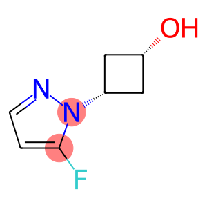 cis-3-(5-fluoropyrazol-1-yl)cyclobutanol