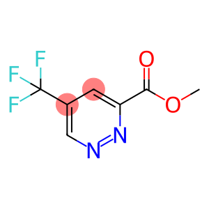 3-Pyridazinecarboxylic acid, 5-(trifluoromethyl)-, methyl ester