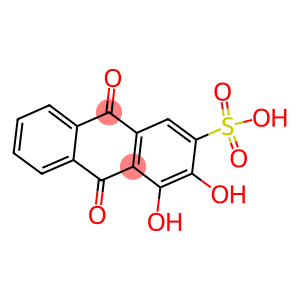 1,2-DIHYDROXYANTHRAQUINONE-3-SULFONIC ACID