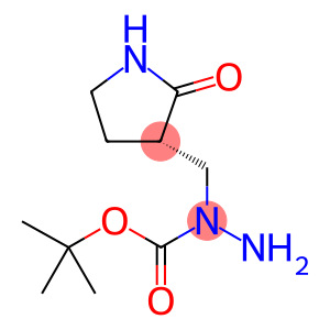 (S)-叔丁基 1-((2-氧代吡咯烷-3-基)甲基)肼甲酸酯