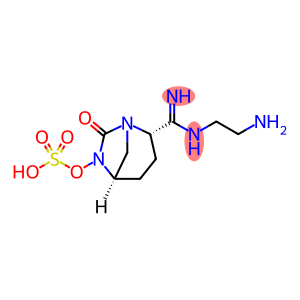 (2S,5R)-2-(N-(2-aminoethyl)carbamimidoyl)-7-oxo-1,6-diazabicyclo[3.2.1]octan-6-yl hydrogensulfate