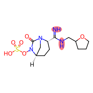 SULFURIC ACID, MONO[(1R,2S,5R)-2-[IMINO [[(TETRAHYDRO-2-FURANYL)METHYL]AMINO]METHYL] -7-OXO-1,6-DIAZ