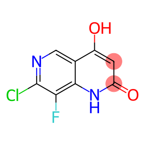 1,6-Naphthyridin-2(1H)-one, 7-chloro-8-fluoro-4-hydroxy-