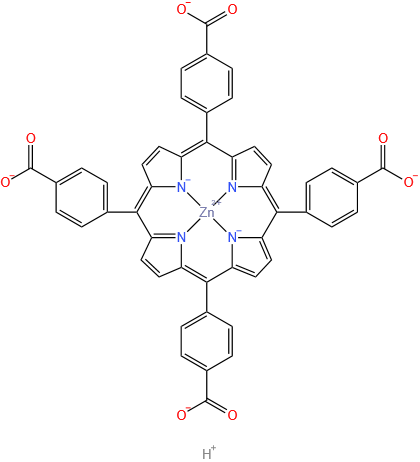四(4-羧基苯基)卟啉锌