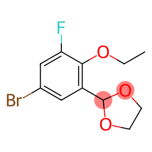 1,3-Dioxolane, 2-(5-bromo-2-ethoxy-3-fluorophenyl)-