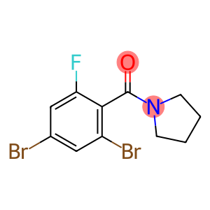 Methanone, (2,4-dibromo-6-fluorophenyl)-1-pyrrolidinyl-