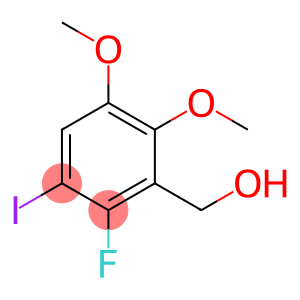 Benzenemethanol, 2-fluoro-3-iodo-5,6-dimethoxy-