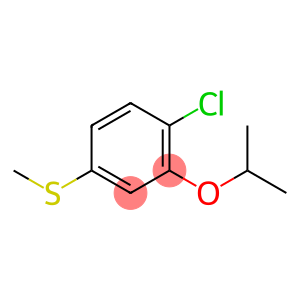 Benzene, 1-chloro-2-(1-methylethoxy)-4-(methylthio)-