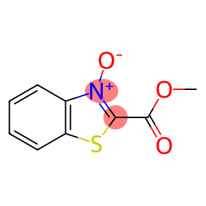 2-Benzothiazolecarboxylicacid,methylester,3-oxide(8CI)