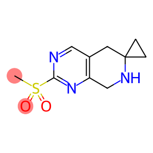 2'-(甲基磺酰基)-7',8'-二氢-5'H-螺[环丙烷-1,6'-吡啶并[3,4-D]嘧啶]