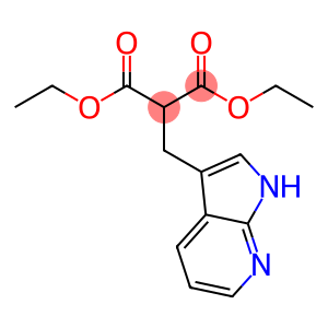 diethyl 2-((1H-pyrrolo[2,3-b]pyridin-3-yl)Methyl)Malonate