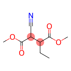 Butanedioic acid, 2-cyano-3-ethyl-, 1,4-dimethyl ester