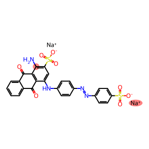 disodium 1-amino-9,10-dihydro-9,10-dioxo-4-[4-[(4-sulphonatophenyl)azo]anilino]anthracene-2-sulphonate