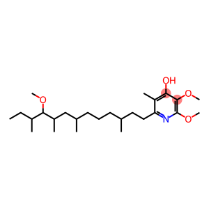 4-Pyridinol, 2,3-dimethoxy-6-(10-methoxy-3,7,9,11-tetramethyltridecyl)-5-methyl- (8CI,9CI)