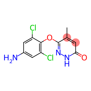 6-(4-Amino-2,6-dichlorophenoxy)-5-methyl-3(2H)-pyridazinone