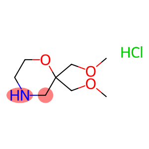 2,2-bis(Methoxymethyl)morpholinehydrochloride