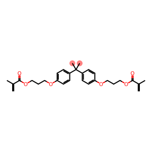 Bismethacrylic acid isopropylidenebis[(4,1-phenylene)oxy(3,1-propanediyl)] ester