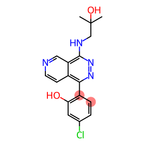 Phenol, 5-chloro-2-[4-[(2-hydroxy-2-methylpropyl)amino]pyrido[3,4-d]pyridazin-1-yl]-