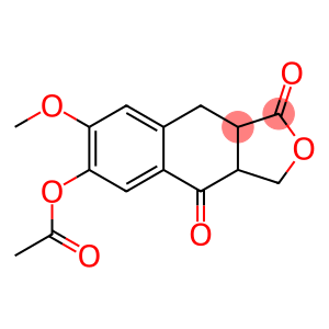 3,3a,9,9a-Tetrahydro-6-hydroxy-7-methoxynaphtho[2,3-c]furan-1,4-dione acetate