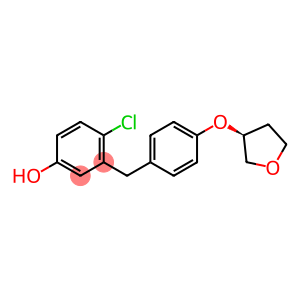 Phenol, 4-chloro-3-[[4-[[(3S)-tetrahydro-3-furanyl]oxy]phenyl]methyl]-