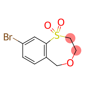 8-溴-2,3-二氢-5H-苯并[E][1,4]氧杂噻吩1,1-二氧化物