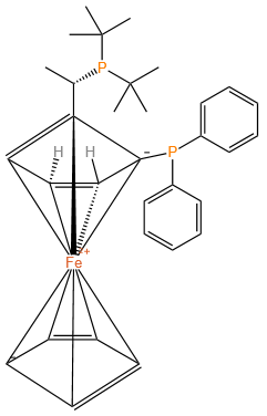 (S)-1-[(RP)-2-(二苯基膦基)二茂铁]乙基二叔丁基膦