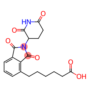 6-(2-(2,6-dioxopiperidin-3-yl)-1,3-dioxoisoindolin-4-yl)hexanoic acid