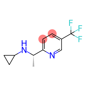 2-Pyridinemethanamine, N-cyclopropyl-α-methyl-5-(trifluoromethyl)-, (αS)-