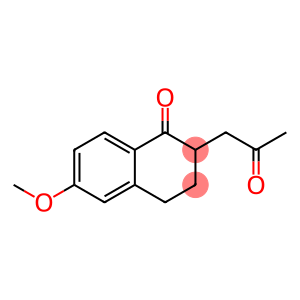 1(2H)-Naphthalenone,3,4-dihydro-6-methoxy-2-(2-oxopropyl)-