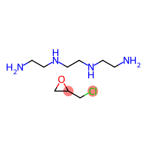 1,2-Ethanediamine, N,N'-bis(2-aminoethyl)-, polymer with (chloromethyl)oxirane