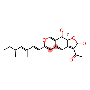 (S)-3-Acetyl-6-[(S,1E,3E)-3,5-dimethyl-1,3-heptadienyl]-9a-methyl-2H-furo[3,2-g][2]benzopyran-2,9(9aH)-dione