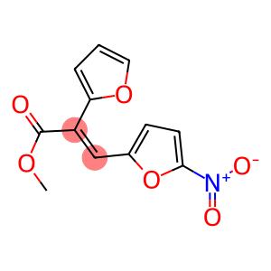 2-Furanacetic acid, α-[(5-nitro-2-furanyl)methylene]-, methyl ester, (E)- (9CI)
