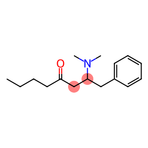 2-Dimethylamino-1-phenyl-4-octanone